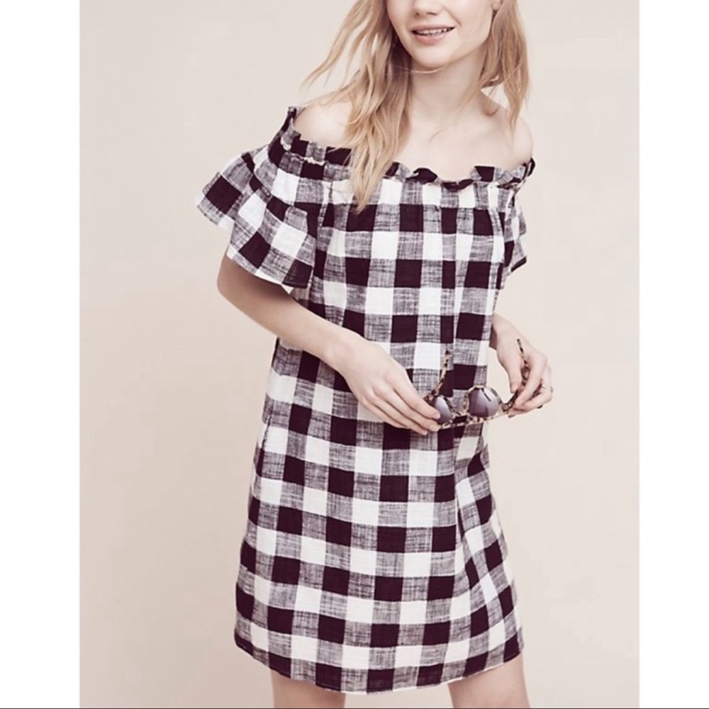 Anthropologie Corey Lynne Calter Gingham Dress, SP